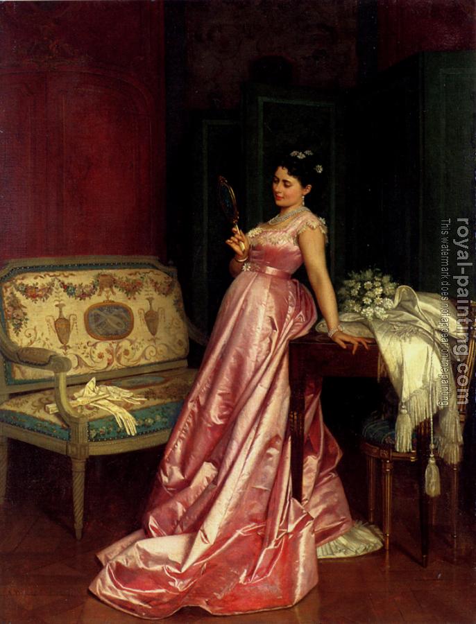 Auguste Toulmouche : The Admiring Glance
